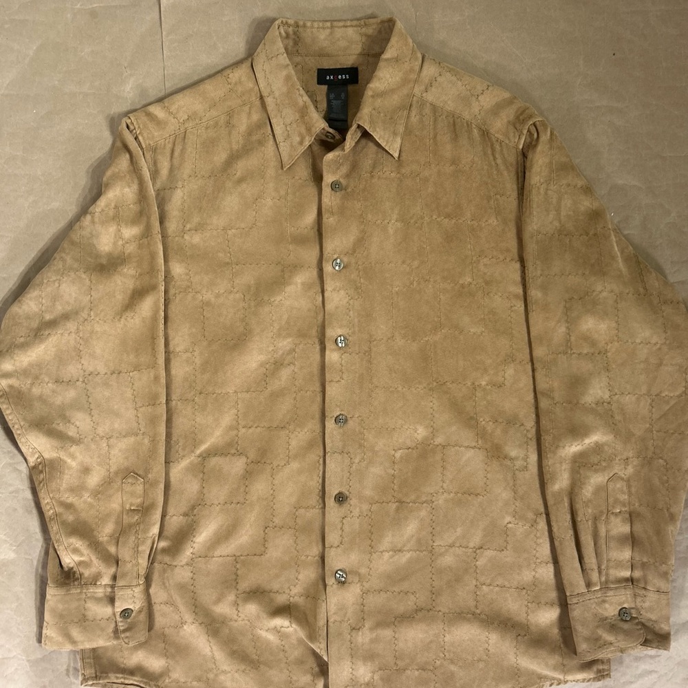 Axcess Light Brown Shirt